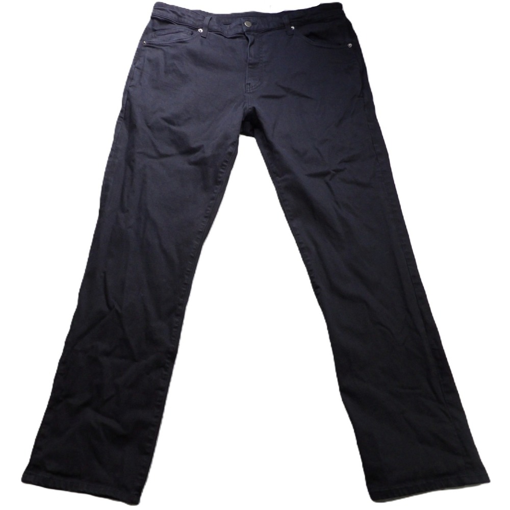 Aviator Best Travel Jeans Men 38x31 Black Relaxed Fit Stretch Denim Made in USA